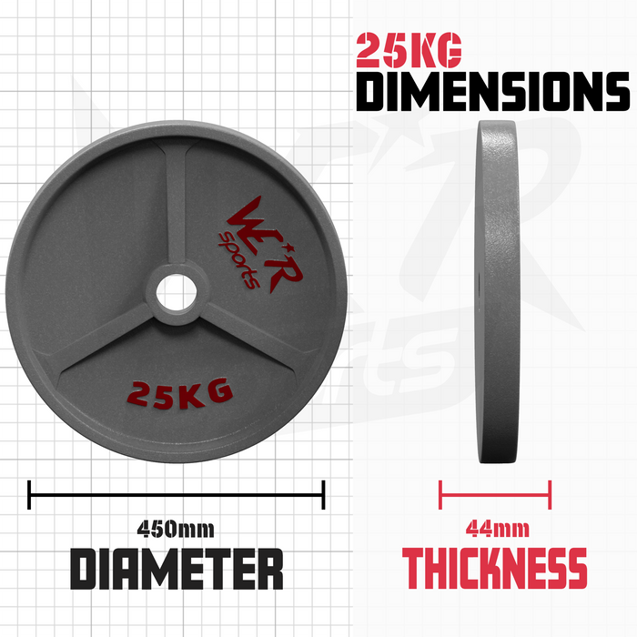 Hammertone 2 Inch Olympic Weight Plates