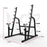 Adjustable Weight Lifting Squat Rack Gym Bench Press Barbell Stand size dimensions