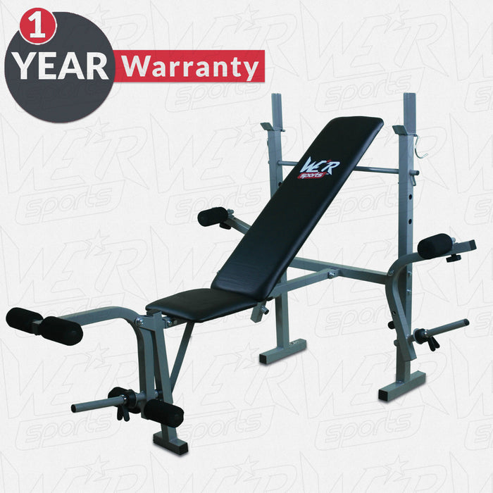 WeRSports XBench 2 Folding weight bench with flyes 1 year warranty