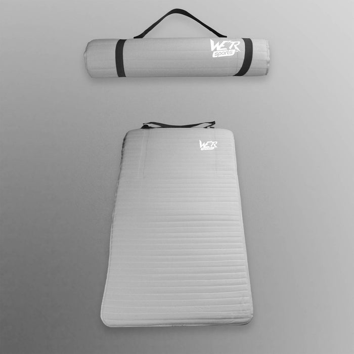 white 10mm yoga mat from WeRSports
