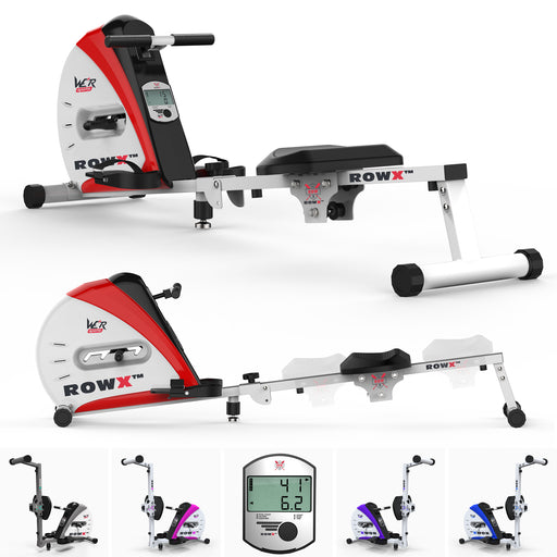 rowx rowing machine main red1 Red revxtreme