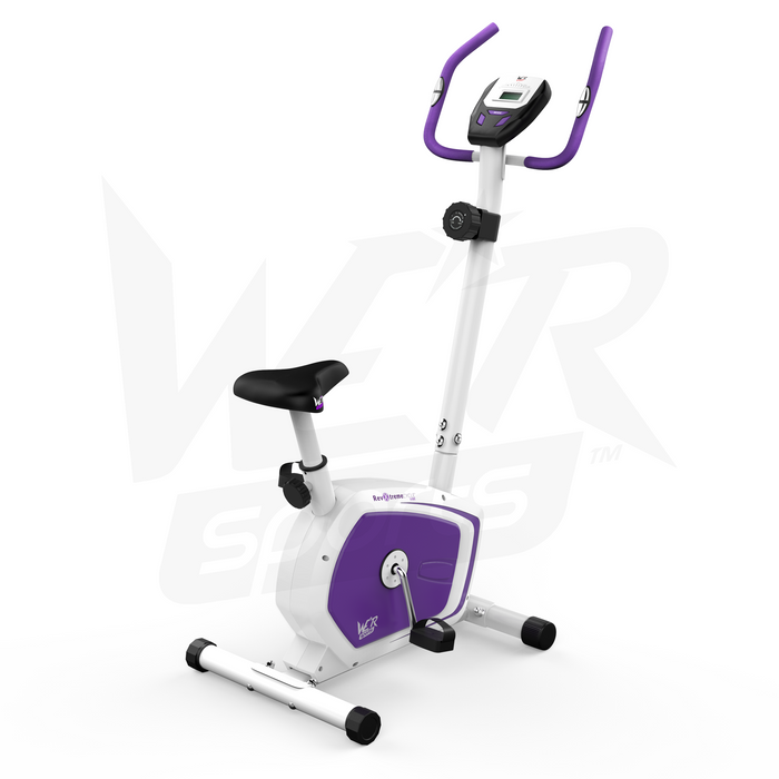 violet exercise bike from WeRSports