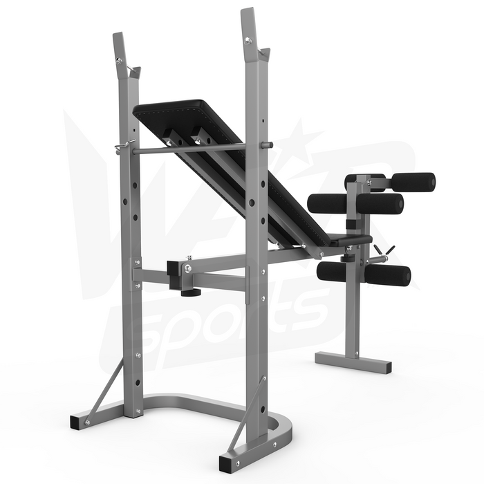 XBench folding weight bench backview
