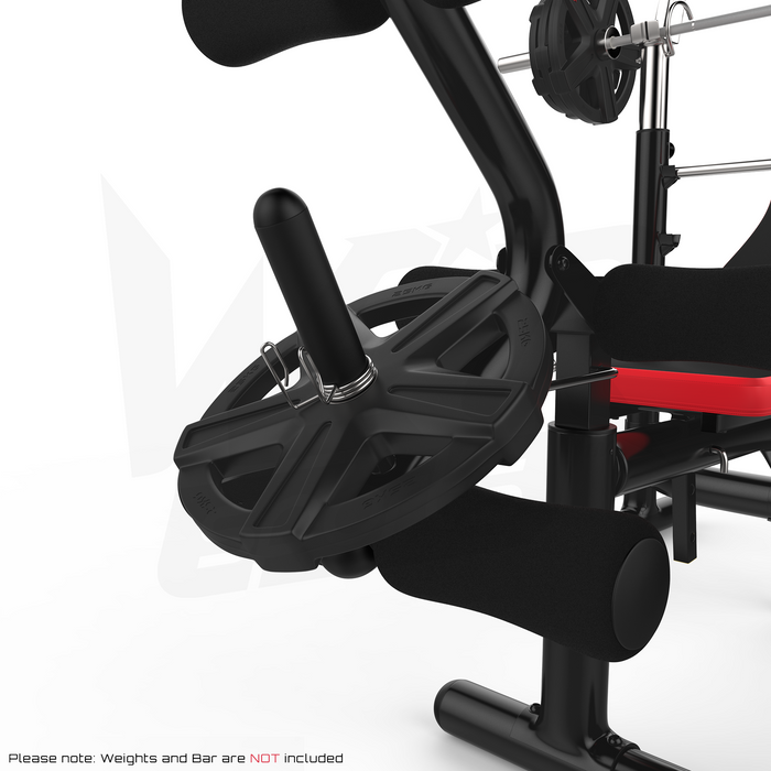 BenchXPower black and red weight bench