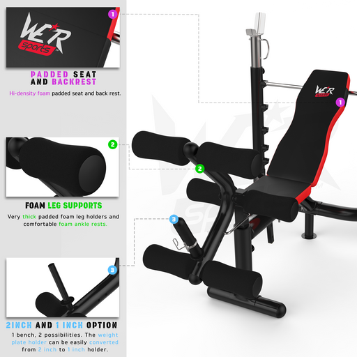 BenchXPower weight bench features