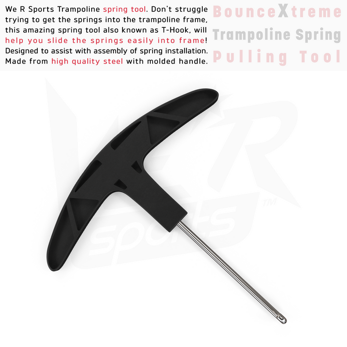 Trampoline Spring Pull Tool (T-Hook) - Easy Using for Trampoline