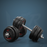 Dumbbell set for weigh training complete set