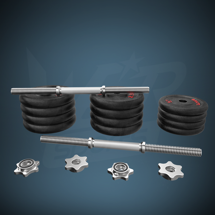 CastXBell Dumbell Set with bars and weights