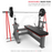 Commercial weight bench resistance band pegs