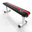 FlatPress flat weight bench that comes in white and red from WeRSports