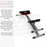 Extension foldable bench by WeRSports