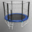 BounceXtreme Garden Trampoline with Ladder and RainCover in blue