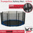 BounceXtreme Trampoline Safety Net and close up