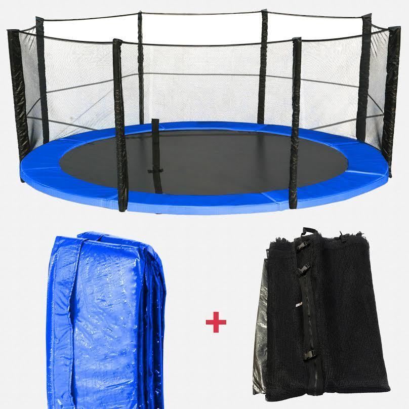 BounceXtreme Trampoline Safety net & Spring Padding Bundle from WeRSports