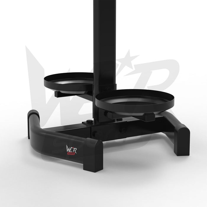 Kettlebell holder rack stand base