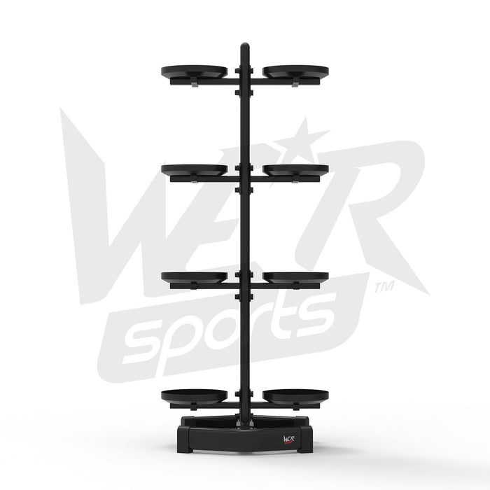 Kettlebell weight rack without weights