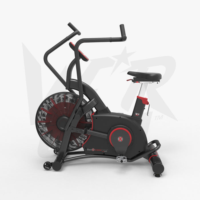 Exercise bike for crossfit training left view