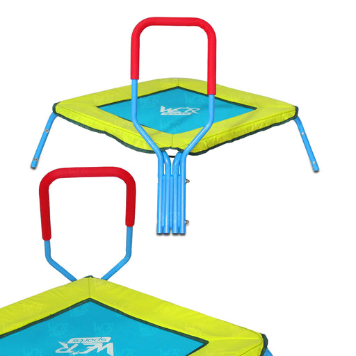 Trampoline With Handle Bar from WeRSports