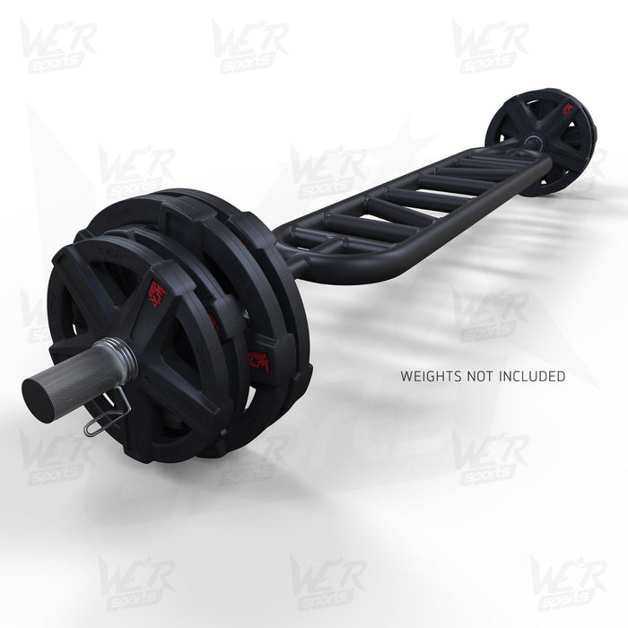 Black Multi Handle Grip Triceps Bar with weights