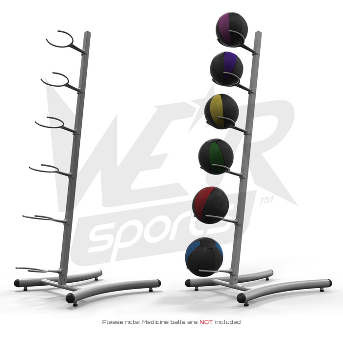 Silver Medicine Ball Rack from WeRSports