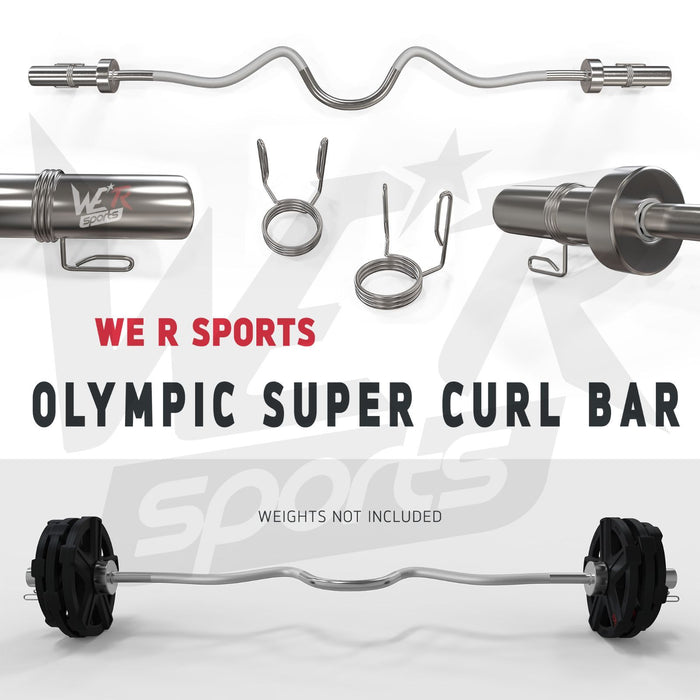 FlexBar Olympic Super Curl EZ Bar from WeRSports