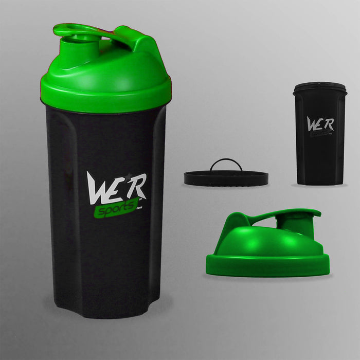 green ShakenInProtein Shaker Bottle from WeRSports