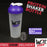 24 hr delivery violet protein shaker bottle from WeRSports