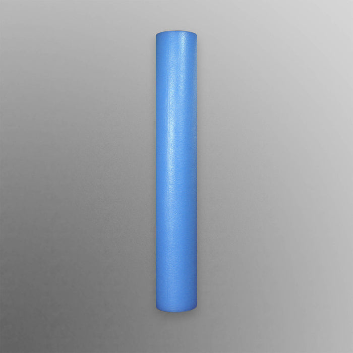 blue 90cm foam roller vertical view