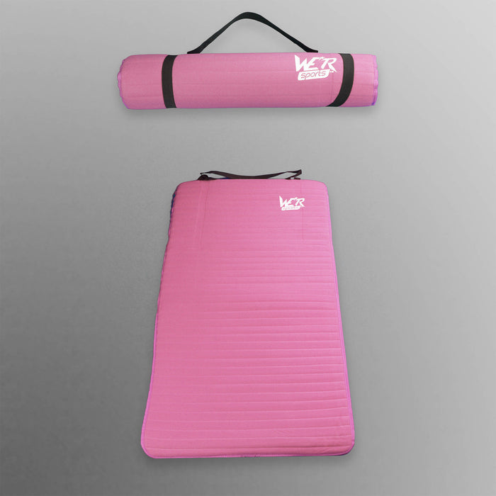 pink 10mm yoga mat from WeRSports