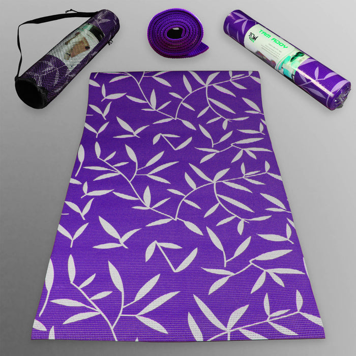 violet YogaFlex Yoga Mat Pattern from WeRSports
