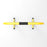 top view yellow parallel bars
