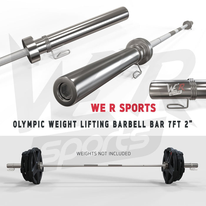 WeRSports 2" weightlifting barbell bar