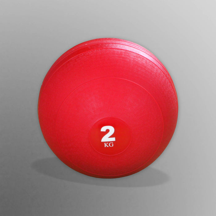 2kg red slam ball for WeRSports in W8Ball