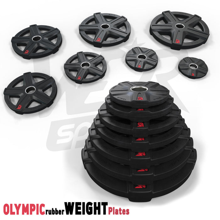 Olympic weight plates from WeRSports