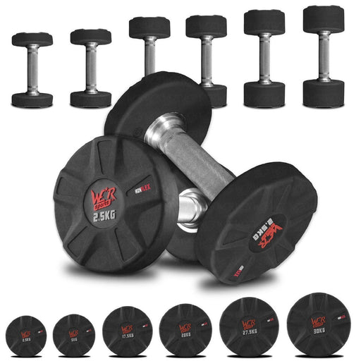 IronFlex Rubber Encased Dumbbell Sets from WeRSports
