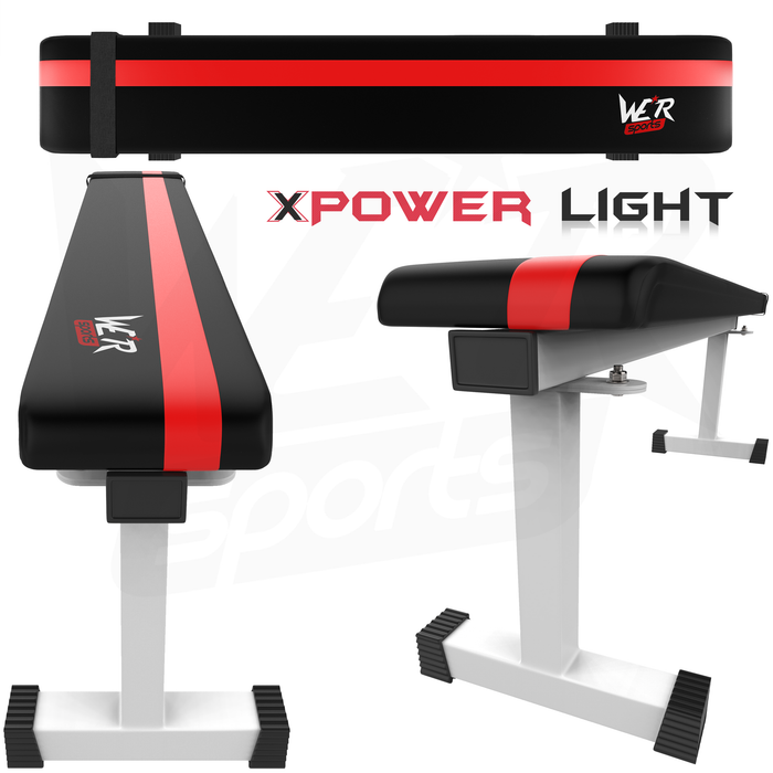 Different angle view of weight bench from WeRSports