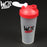 red 700ml shaker bottle from WeRSports