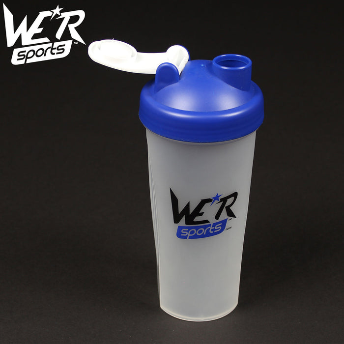 blue 700ml shaker bottle from WeRSports