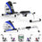 rowx rowing machine main blue1 Blue revxtreme