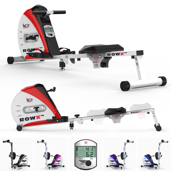 rowx rowing machine main red1 Red revxtreme