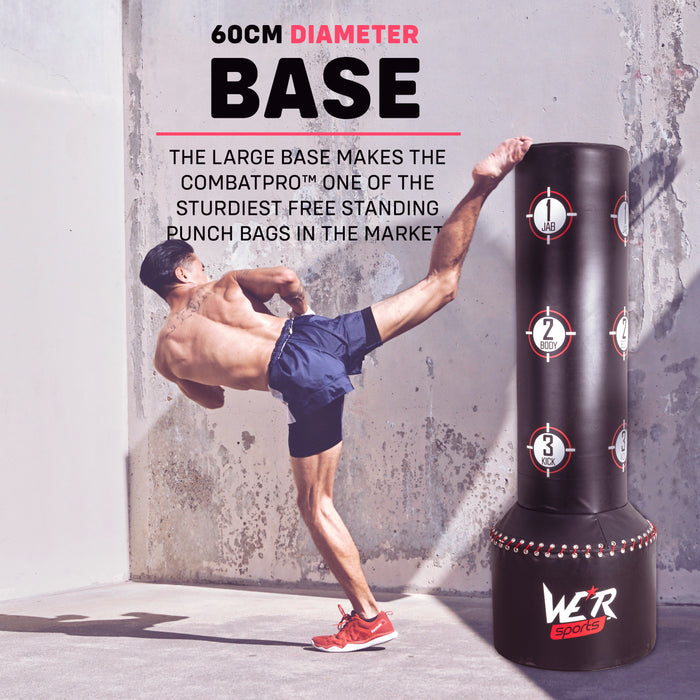 Boxing Free Standing Heavy Duty Punch Bag Stand MMA Kick Strike UFC