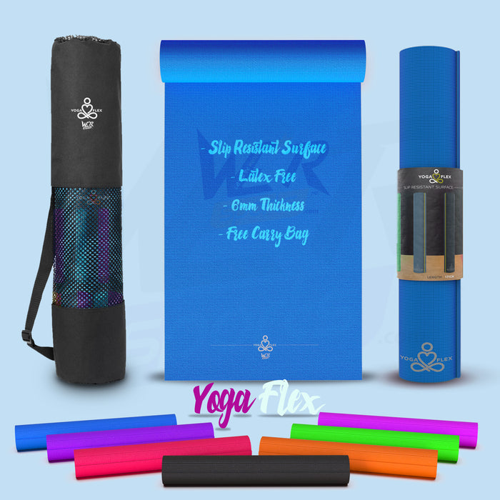 yoga flex final main amazon blue Blue yogaflex mat