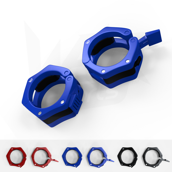 blue bar clip collar set