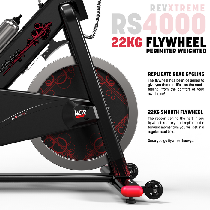 22 kg flywheel exercise bike from WeRSports
