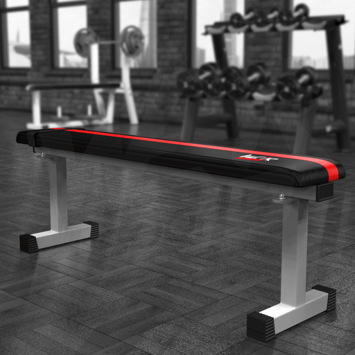 white and red weight bench from WeRSports
