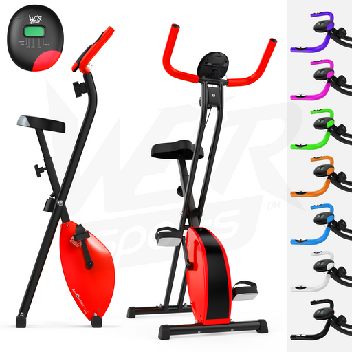 RevXtreme X-Bike Folding Magnetic Exercise Bike Indoor Cycle from WeRSports