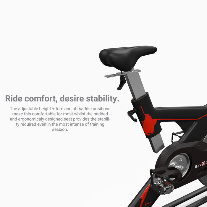 RevXtreme RS5000 Indoor Studio Spin Bike adjustable seat