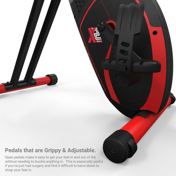 We R Sports Folding Magnetic Cardio Exercise Bike pedal