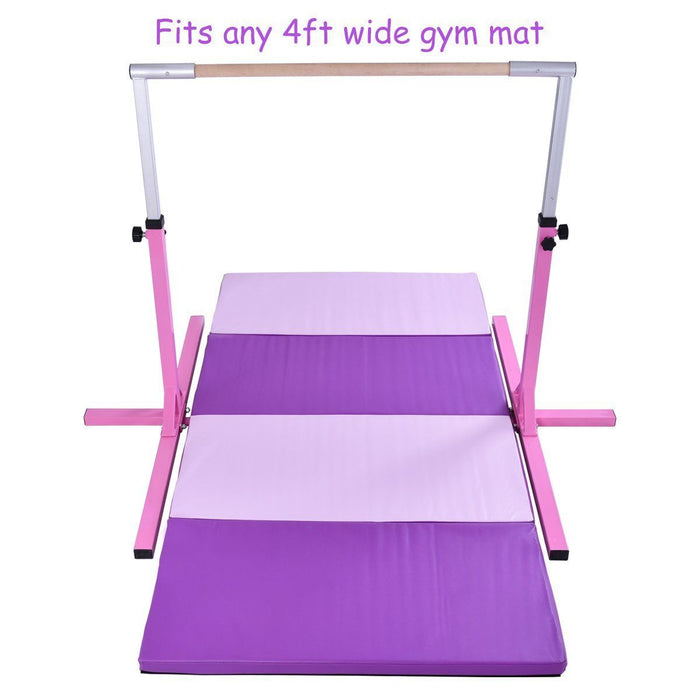 s l1600846 gymntrax adjustable horizontal bar gymnastics junior kip home gym training