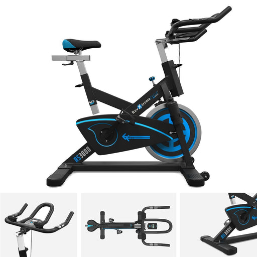 RevXtreme RS3000 Spin Bike in blue